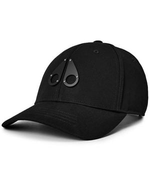 Moose Knuckles Logo Baseball Cap - Black