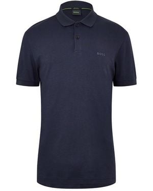 HUGO Orbite Short-Sleeve Polo Shirt - Black