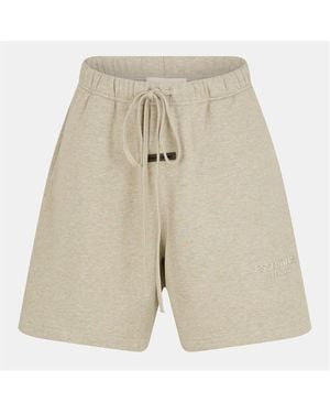Fear Of God Fge Fleece Shorts Sn54 - Natural