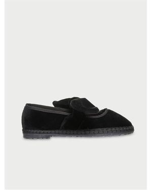 Flabelus Lyra Velvet - Black