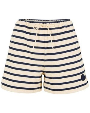 Moncler Fleece Jogger Shorts - Blue