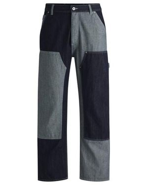 HUGO Carpenter Straight Leg Jeans - Blue