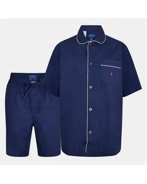 Ralph Lauren Ralph Ss Pyjama Set - Blue