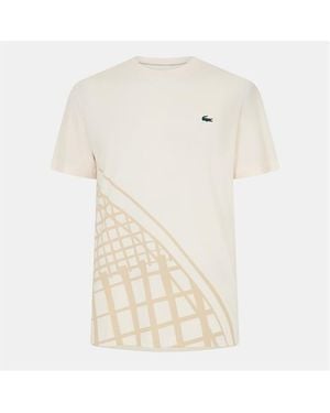 Lacoste Us Open Tee Sn54 - White