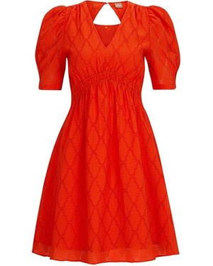 BOSS C Dizziano Smock Dress - Red