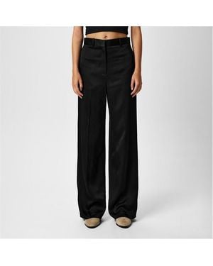 Lanvin Wide Leg Trousers - Black