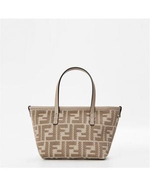 Fendi Mini Tote Bag - Natural