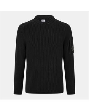 C.P. Company Cp Lens Knit Sn61 - Black