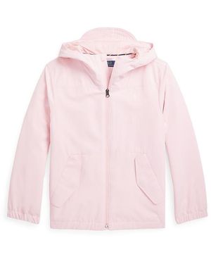 Polo Ralph Lauren P-Layer 1 Water Repellent Hooded Jacket Junior - Pink
