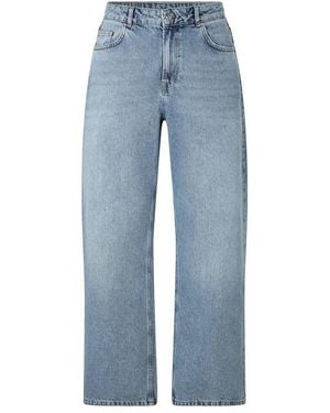 The Couture Club Wide Leg Jeans - Blue