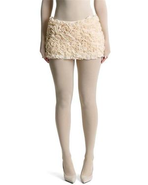 Naked Wardrobe Roses Mini Skort - Natural