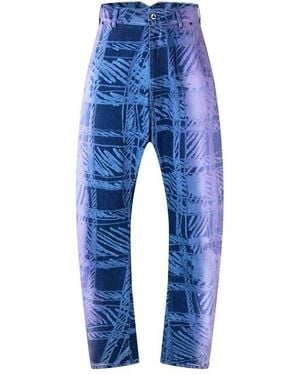 Vivienne Westwood Viv Buckle Jeans Sn63 - Blue