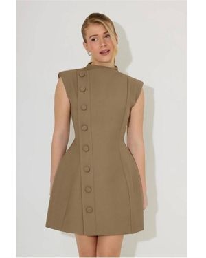 Odd Muse Mini Dress - Green