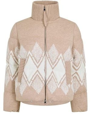 Varley Belinda Knit Puffer - Natural