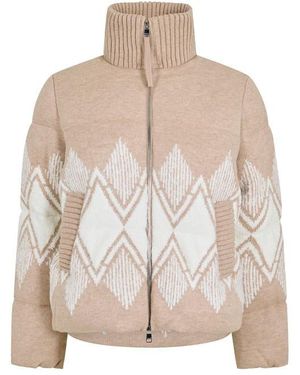 Varley Belinda Knit Puffer - Natural