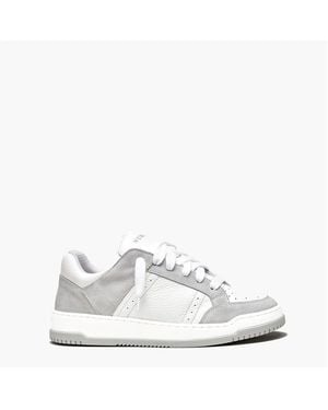 NUMERIS Textile Low-Top Trainers - White