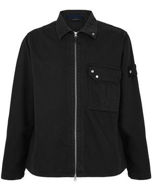 Stone Island Denim Research Overshirt - Black