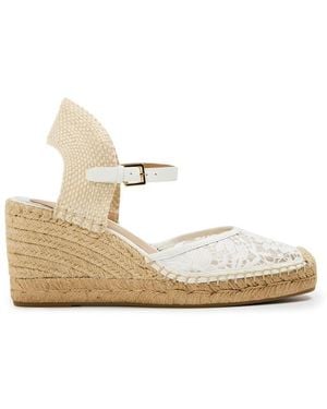 Ralph Lauren Wedge Heel Sandals - Metallic