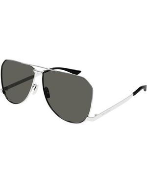Saint Laurent Sl 690 Dust Aviator Sunglasses - Grey