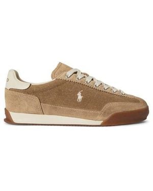 Polo Ralph Lauren Hester Trainer - Natural