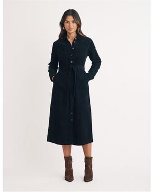Nobody's Child Finchley Midi Shirt Dress - Blue