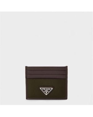 Prada Card Holder - Green