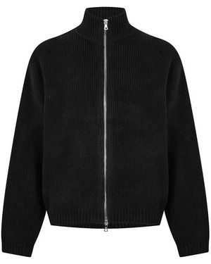 Summit Knit Track Full Zip Top - Blue