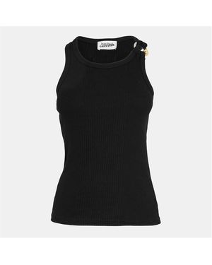 Jean Paul Gaultier Tank Vest - Black