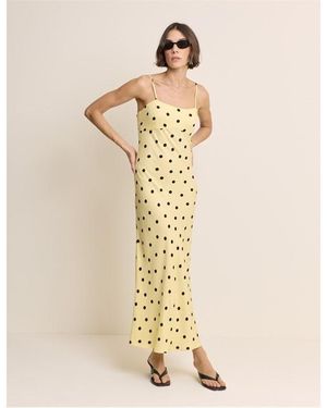 Nobody's Child Debbie Midi Dress - Natural