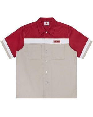 ICECREAM Short Sleeve Polo Shirt - Red
