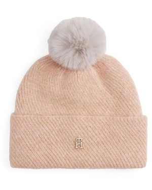 Tommy Hilfiger Winter Beanie Set - Pink