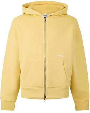 About Blank Zip Hoodie - Yellow