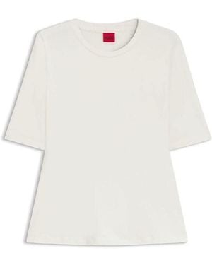 HUGO 10259804 01 T-Shirt - White