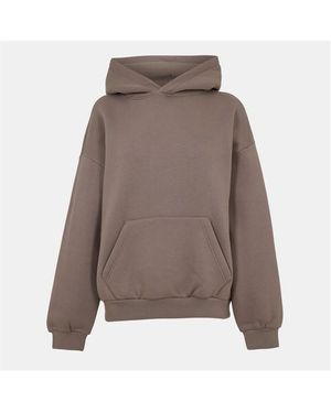 WRSTBHVR Pull Over Hoodie - Brown