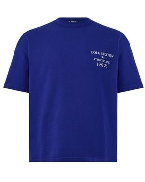 Cole Buxton Oversized T-Shirt - Blue