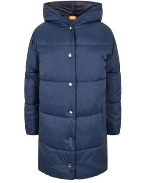 BOSS Polly Short Puffer Jacket - Blue