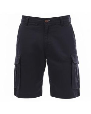 GANT Relaxed Fit Twill Cargo Shorts - Blue