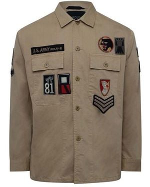 Replay Classic Overshirt - Green