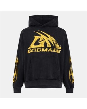 God Made Over The Head Hoodie - Blue