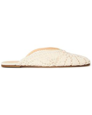 Magda Butrym Mule Slippers - Natural