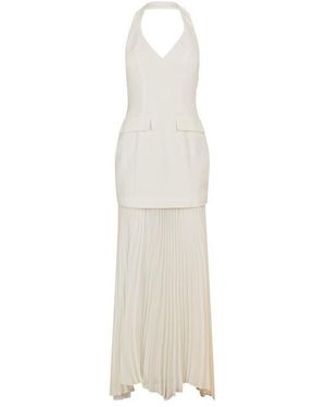 Jarlo Long Maxi Dress - White