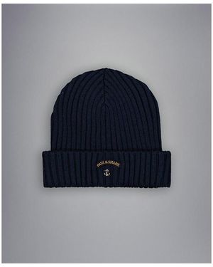 Paul & Shark P+S Iconic Beanie Sn62 - Blue