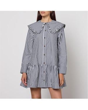 Ganni Mini Dress - Blue