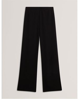 Ted Baker Wide Leg Trousers - Black