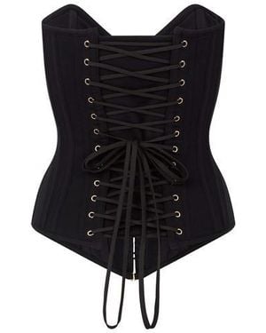 Agent Provocateur Carri Non Cupped Corset - Black