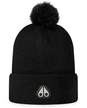 Moose Knuckles Moose Parnis Beanie Ld44 - Black