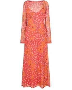 Never Fully Dressed Long Maxi Dress - Red