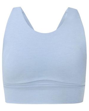 Sweaty Betty Non Wired Medium Impact Sports Bra - Blue