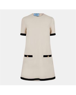 Prada Sable Mini Dress - Natural