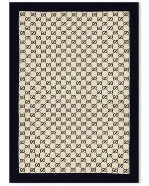 Gucci Gg Beach Towel - Black